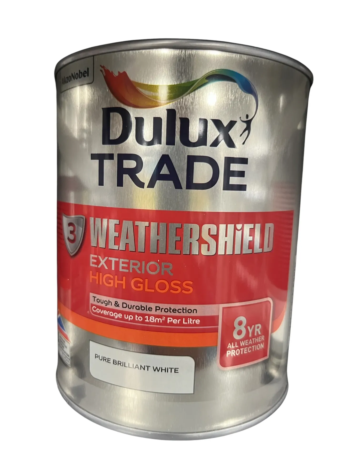 [5007] Dulux Retail Weathershield Gloss Pure Brilliant White 2.5L