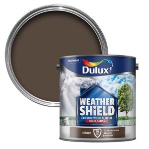 [5001] Dulux Retail Weathershield High Gloss Conker 2.5L