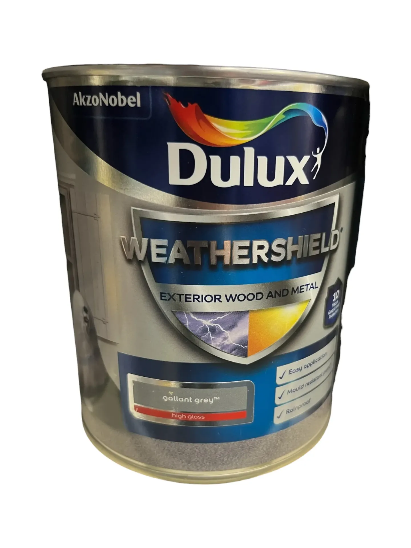 Dulux Weathershield Gloss Gallant Grey 2.5L
