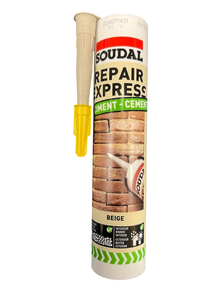 Soudal Repair Express Cement - Beige (290ml)