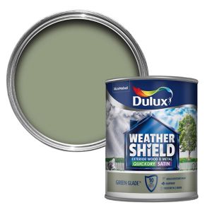 Dulux Retail Weathershield Satin Green Glade 750ml