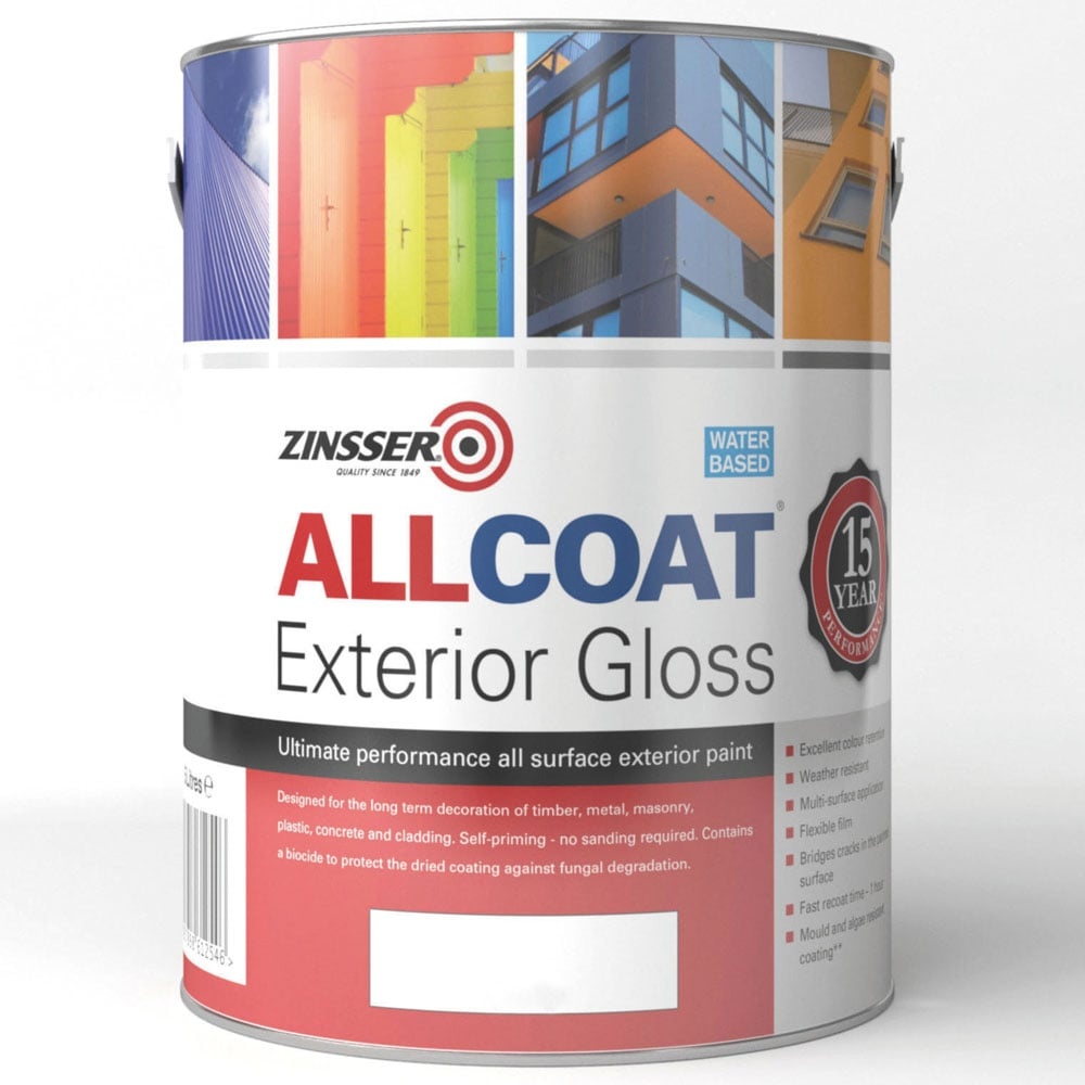 [90528] Zinsser All Coat Exterior Gloss Black 1L
