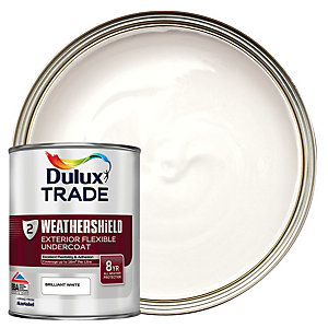 Dulux Trade Weathershield Undercoat Brilliant White 1L