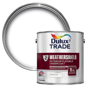 [4564] Dulux Trade Weathershield Undercoat Brilliant White 2.5L