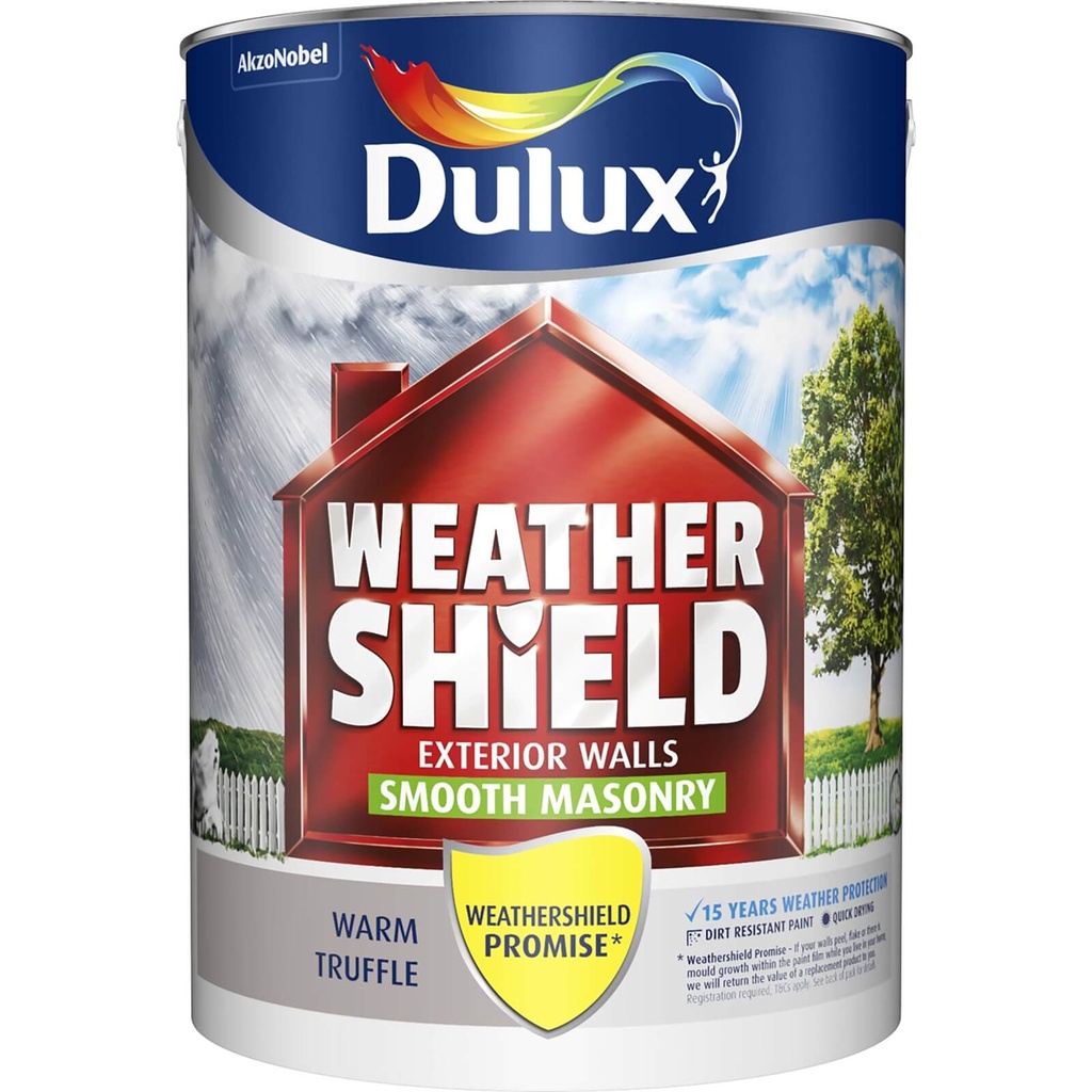 Dulux Retail Weathershield Smooth Warm Truffle 5L