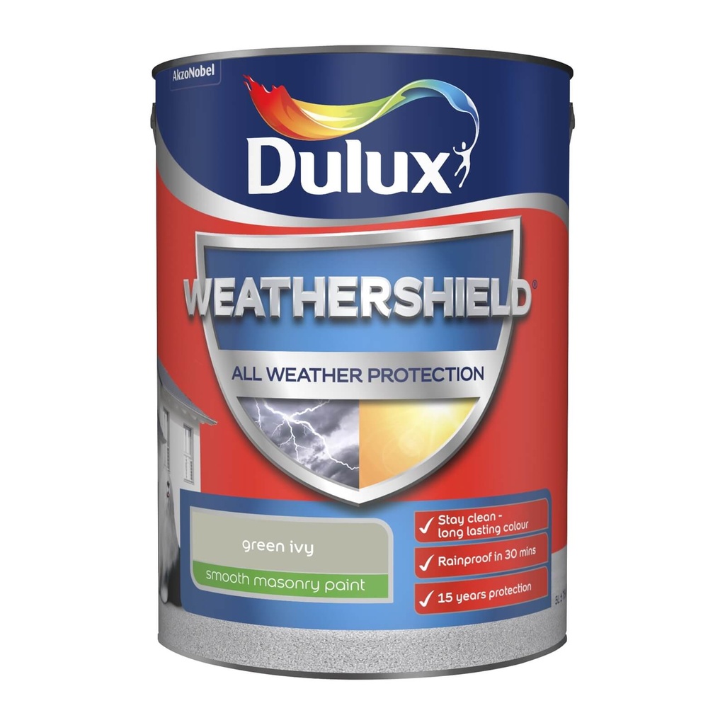Dulux Retail Weathershield Smooth Green Ivy 5L