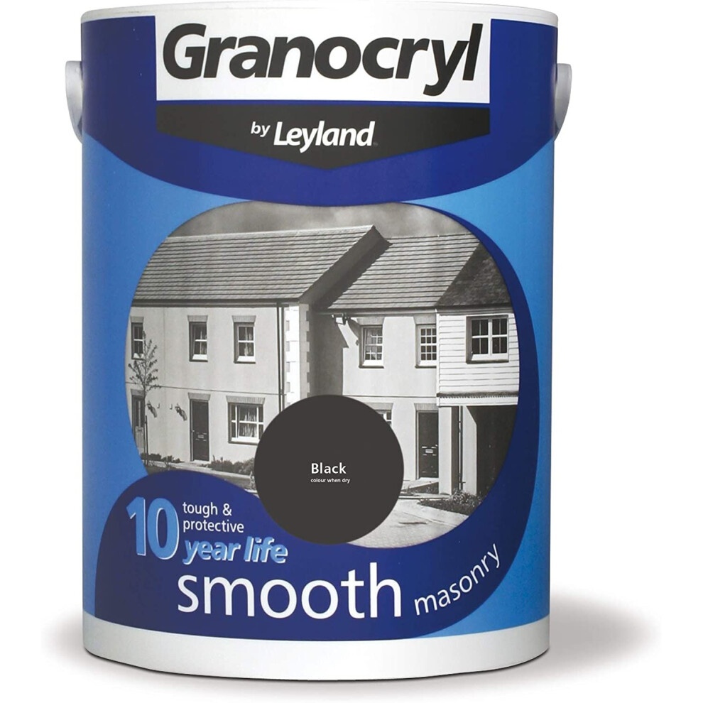 [27730] Granocryl Smooth Masonry Black 5L