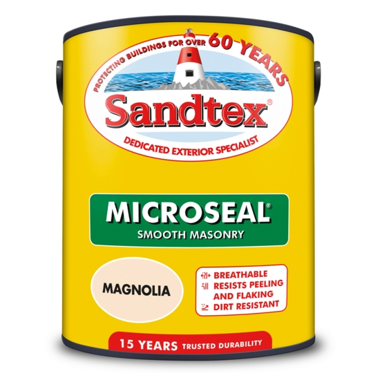 [27669] Sandtex Retail Smooth Masonry Magnolia 5L