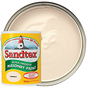 [27669] Sandtex Retail Smooth Masonry Magnolia 5L