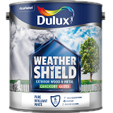 Dulux Weathershield Quick Dry Satin Black 2.5L