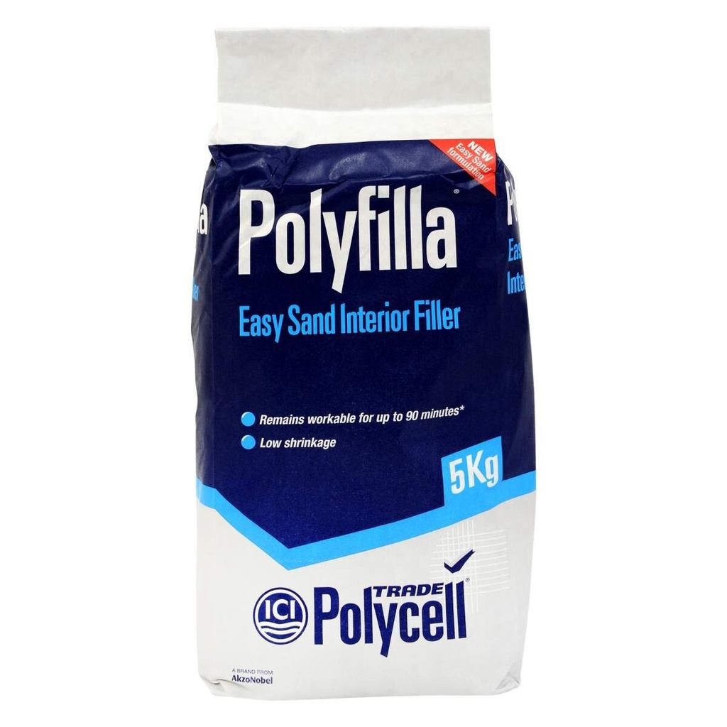 [90578] Polyfilla Trade Easy Sand Interior 5kg