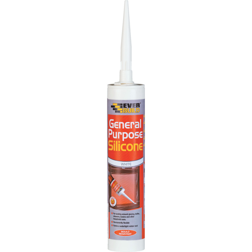 Everbuild General Purpose Silicone Brown C3 Single Unit