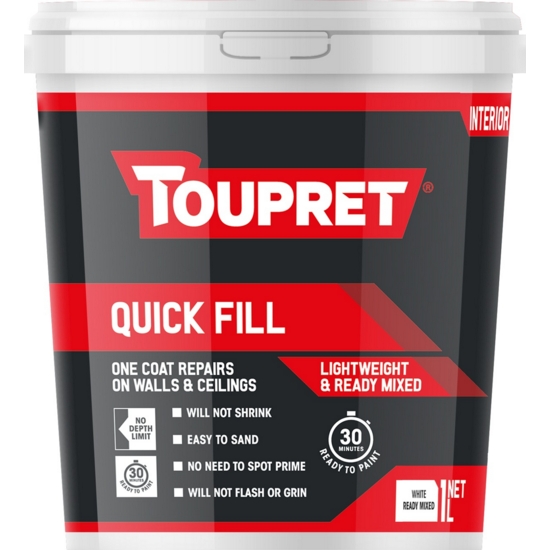 Toupret Quick Fill (Lightweight & Ready Mixed) 1L