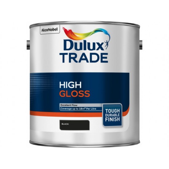 Dulux Trade Gloss Black 2.5L
