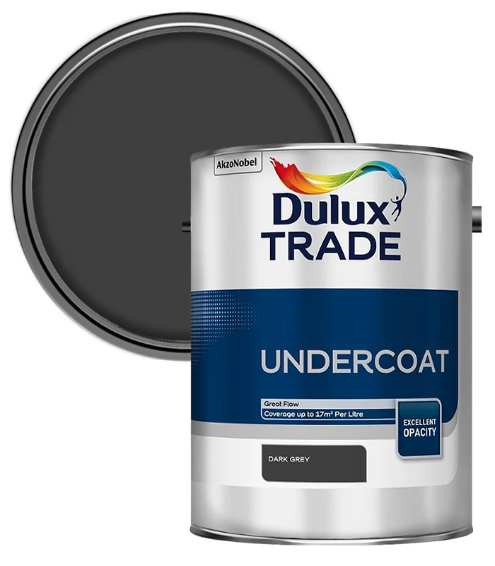 Dulux Trade Undercoat Dark Grey 1L