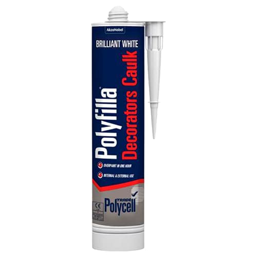 Polycell Trade Polyfilla Decorators Caulk - Magnolia 380 Cartridge