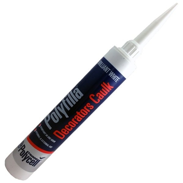[31207] Polycell Trade Polyfilla Dec Caulk - Brown 380 Cartridge