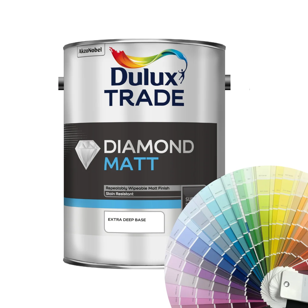Dulux Trade Diamond Matt Tinted Colours EDB 5L