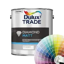 [26190] Dulux Trade Diamond Matt Tinted Colours EDB 2.5L
