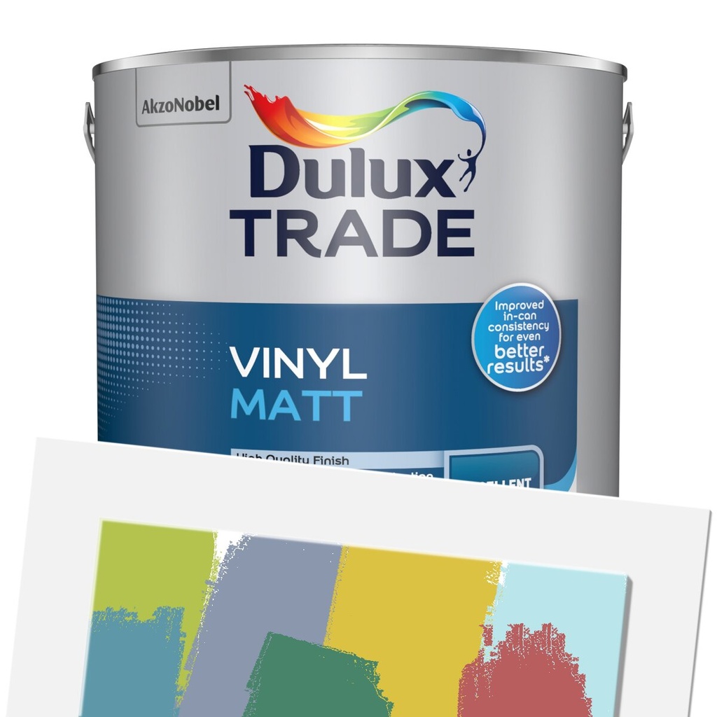 [8384] Dulux Trade Vinyl Matt Tinted Colour MB 2.5L