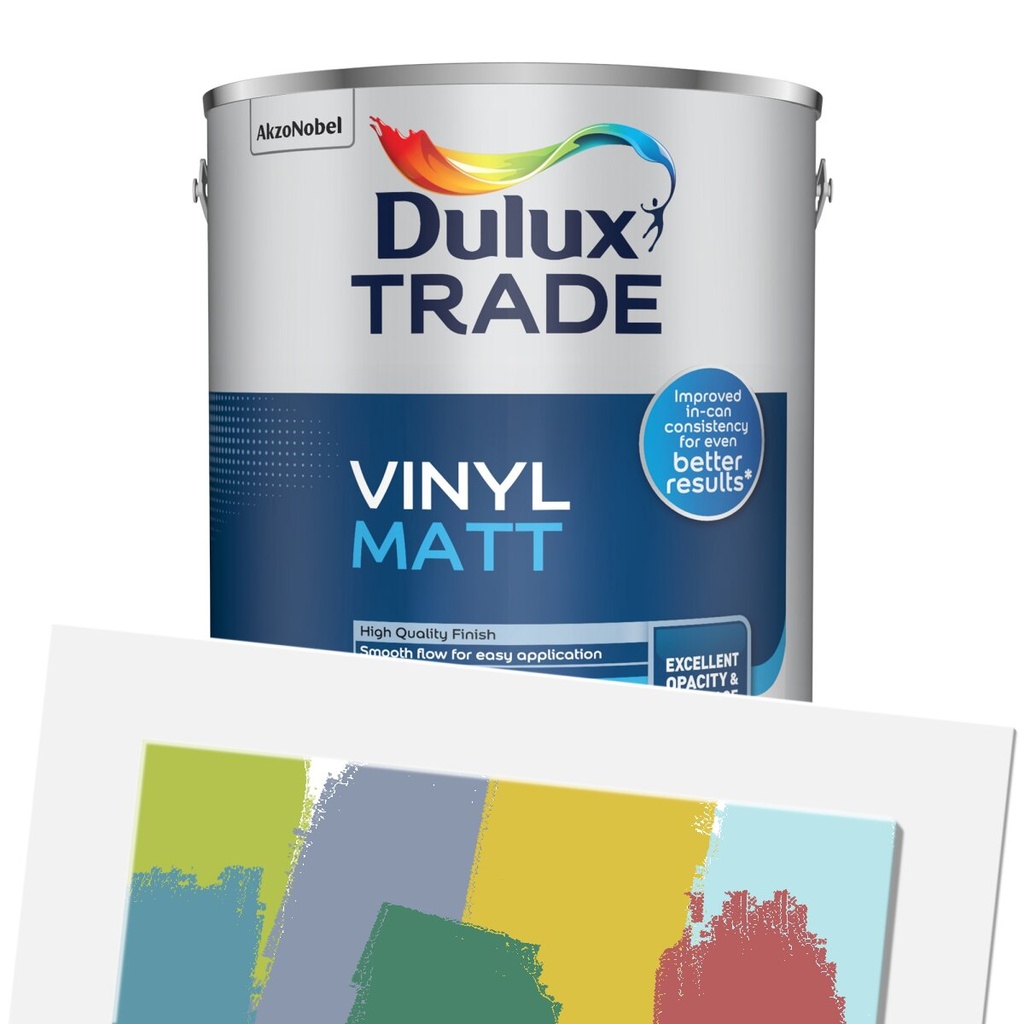[8382] Dulux Trade Vinyl Matt Tinted Colour LB 5L