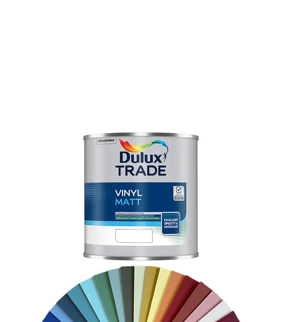 Dulux Trade Vinyl Matt Tinted Colour EDB 1L