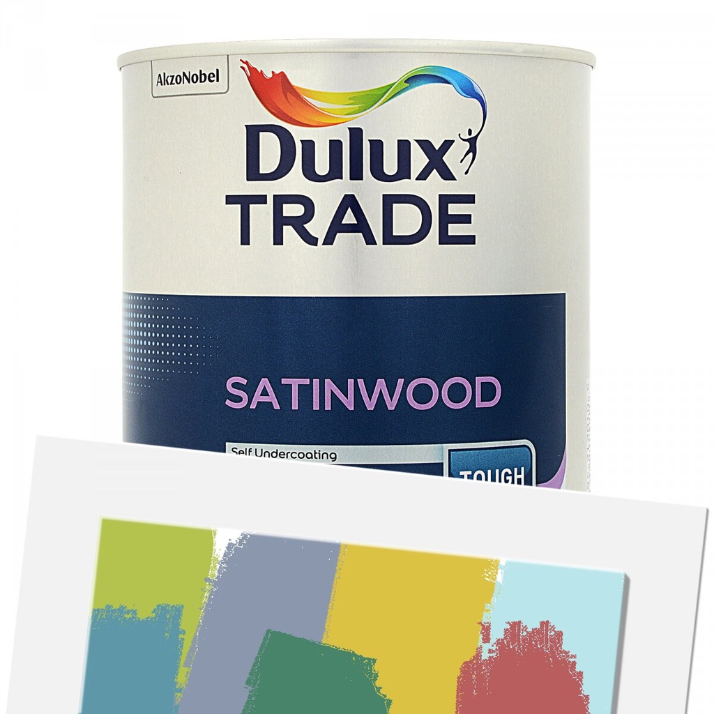 Dulux Trade Satinwood Tinted Colour LB 1L