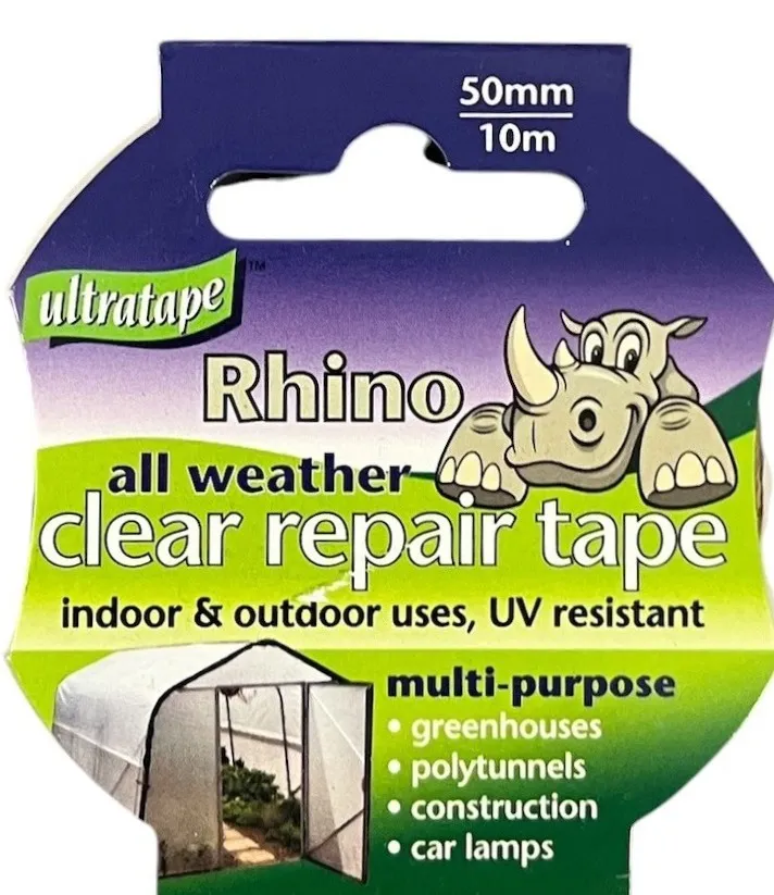 [PY0009] All Weather Tape Clear 50mm x 10m