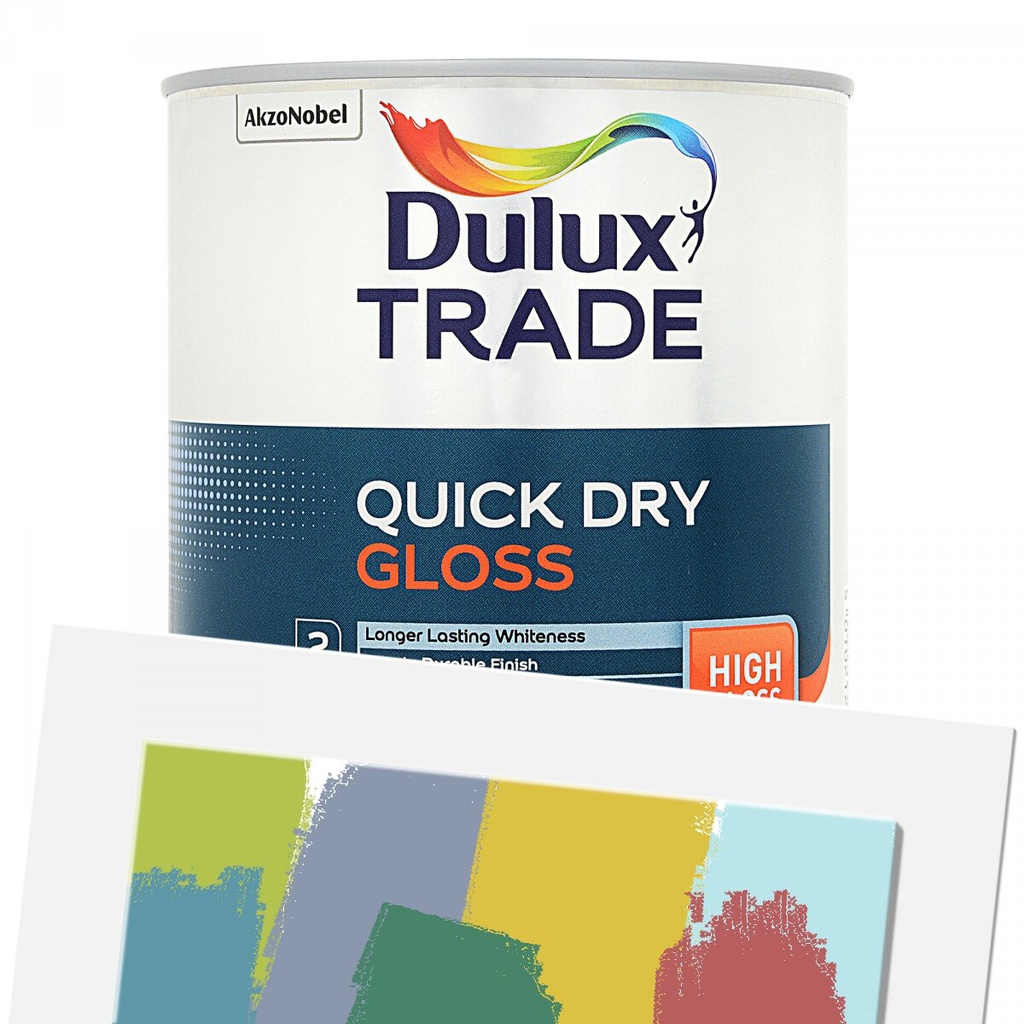 Dulux Trade Quick Dry Gloss Colour Medium Base 1L