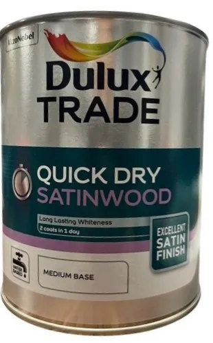 Dulux Trade QD Satinwood Colour MB 1L
