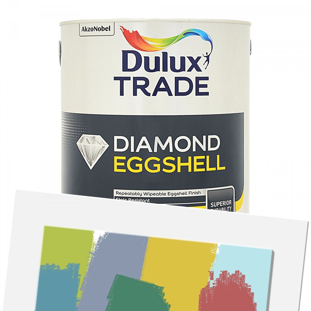 Dulux Trade Diamond QD Eggshell Tinted Colour LB 5L