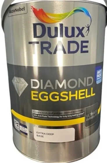 Dulux Trade Diamond QD Eggshell Tinted Colour EDB 5L