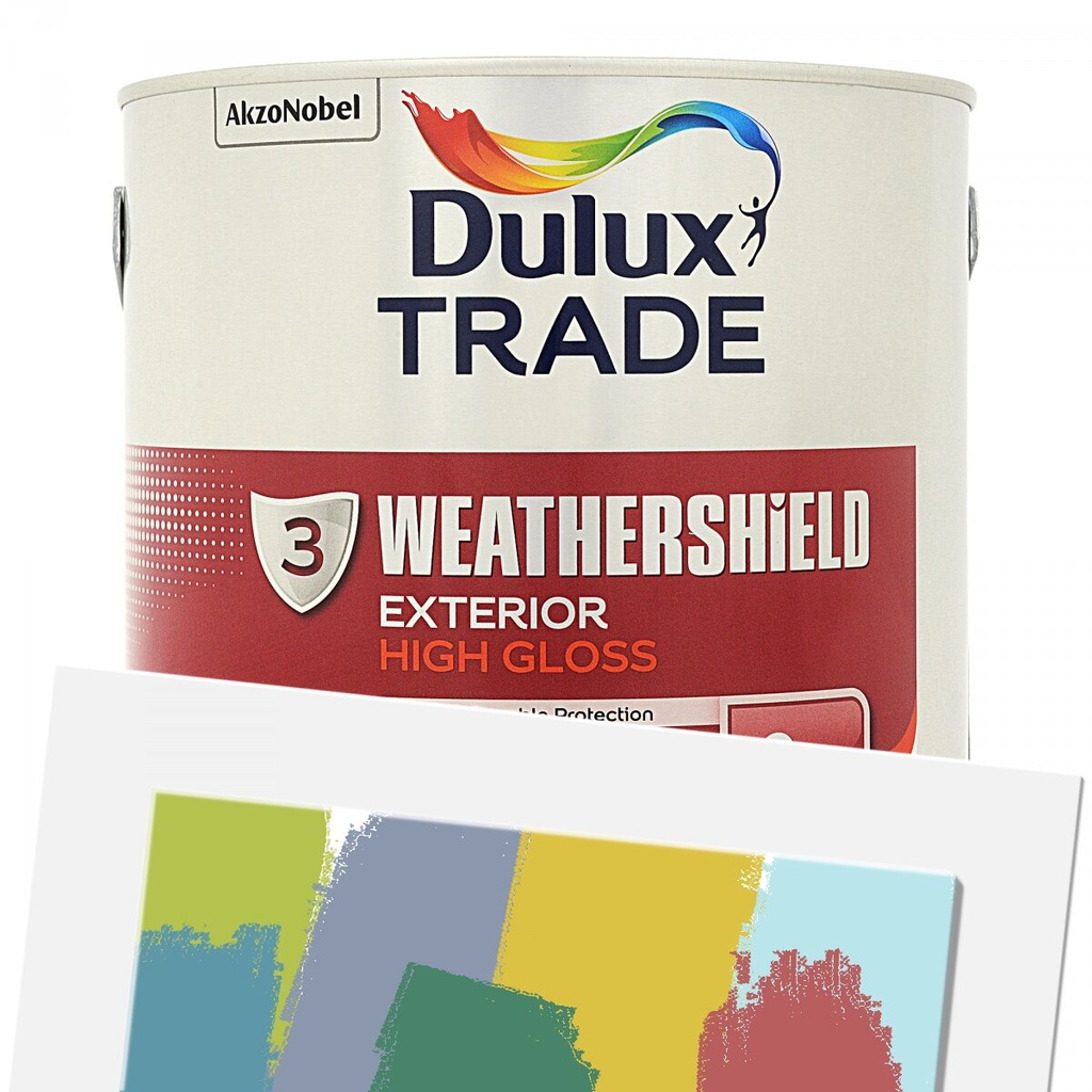 Dulux Trade Weathershield Gloss Tinted Colour EDB 2.5L