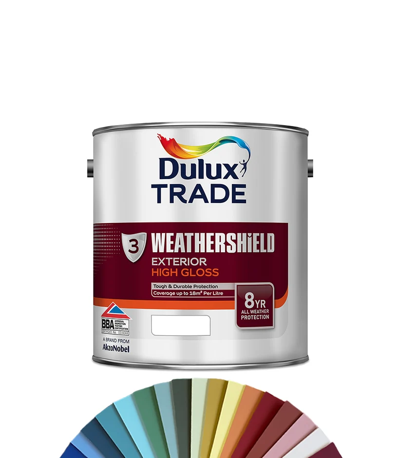 Dulux Trade Weathershield Gloss Tinted Colour EDB 2.5L
