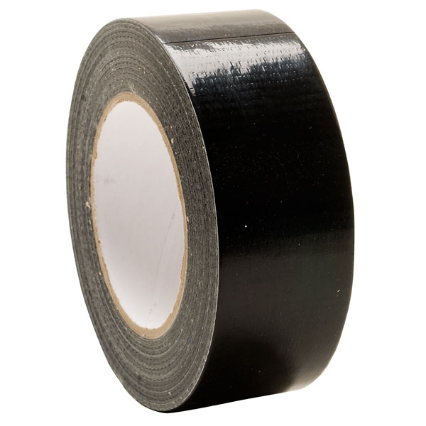 Bruce Douglas 50mm x 50m Black Cloth Tape "Rhino"