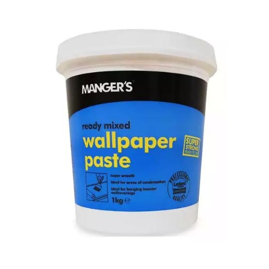[26161] Mangers Ready Mixed Wallpaper Adhesive 1kg