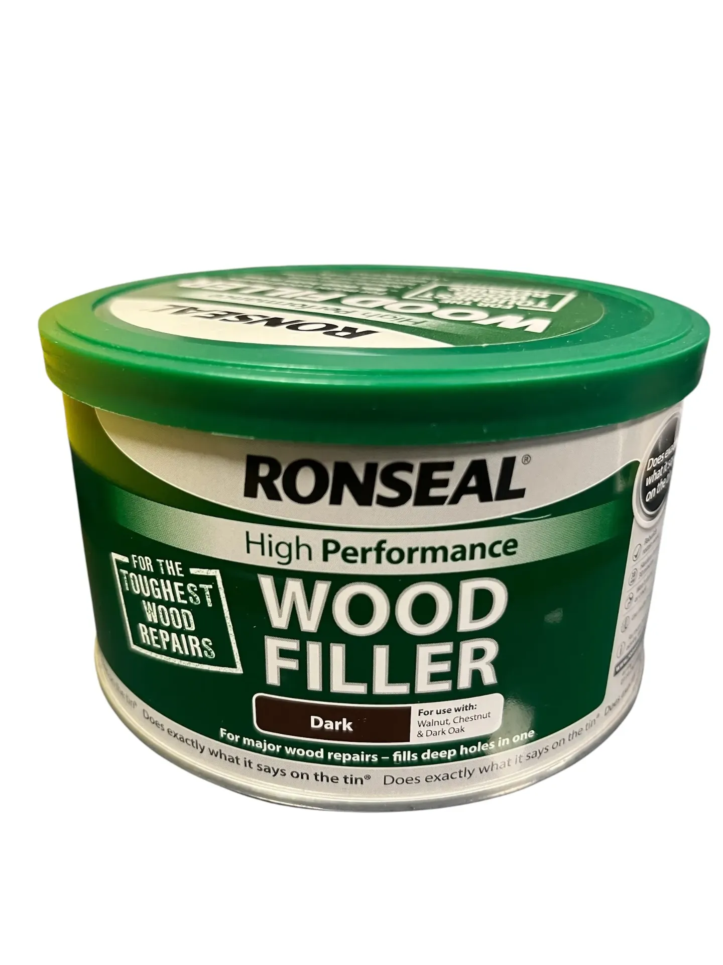 [34313] Ronseal High Performance Wood Filler  Dark  275g