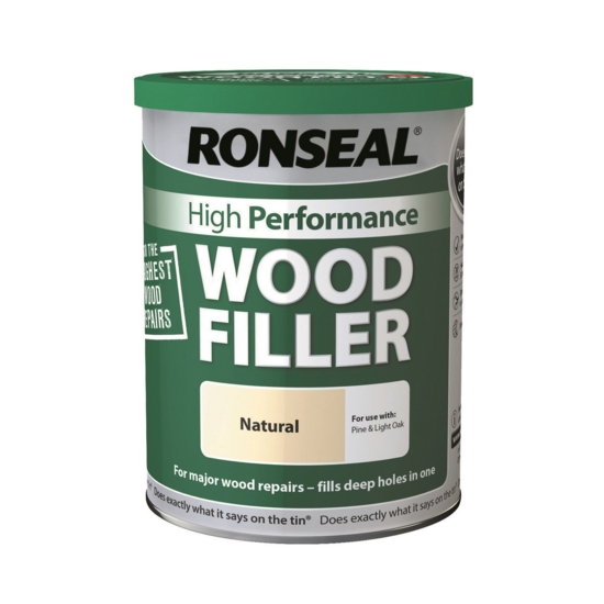 Ronseal High Performance Wood Filler Natural 1kg