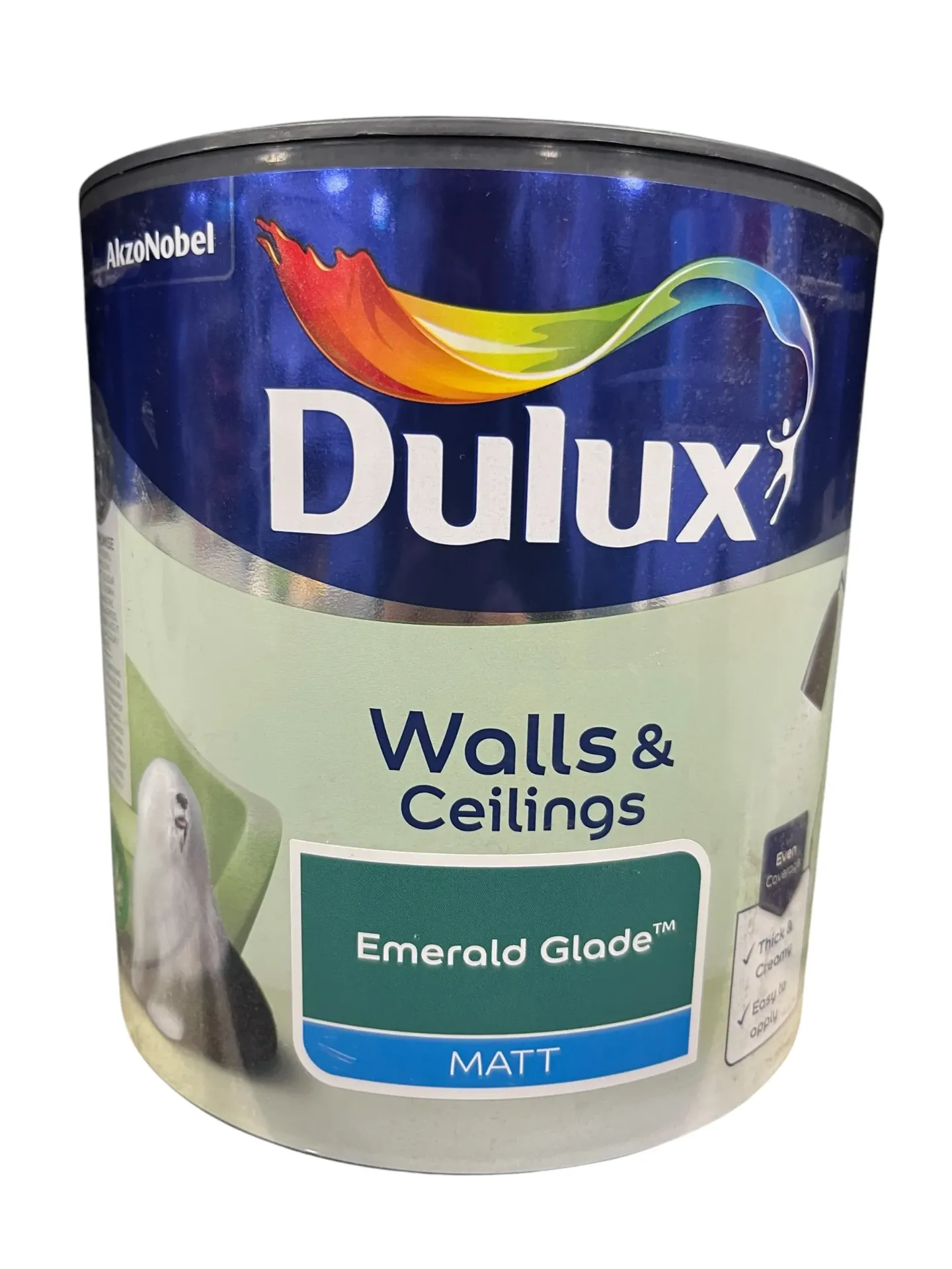 [5293075] Dulux Retail Vinyl Matt Emerald Glade 2.5L