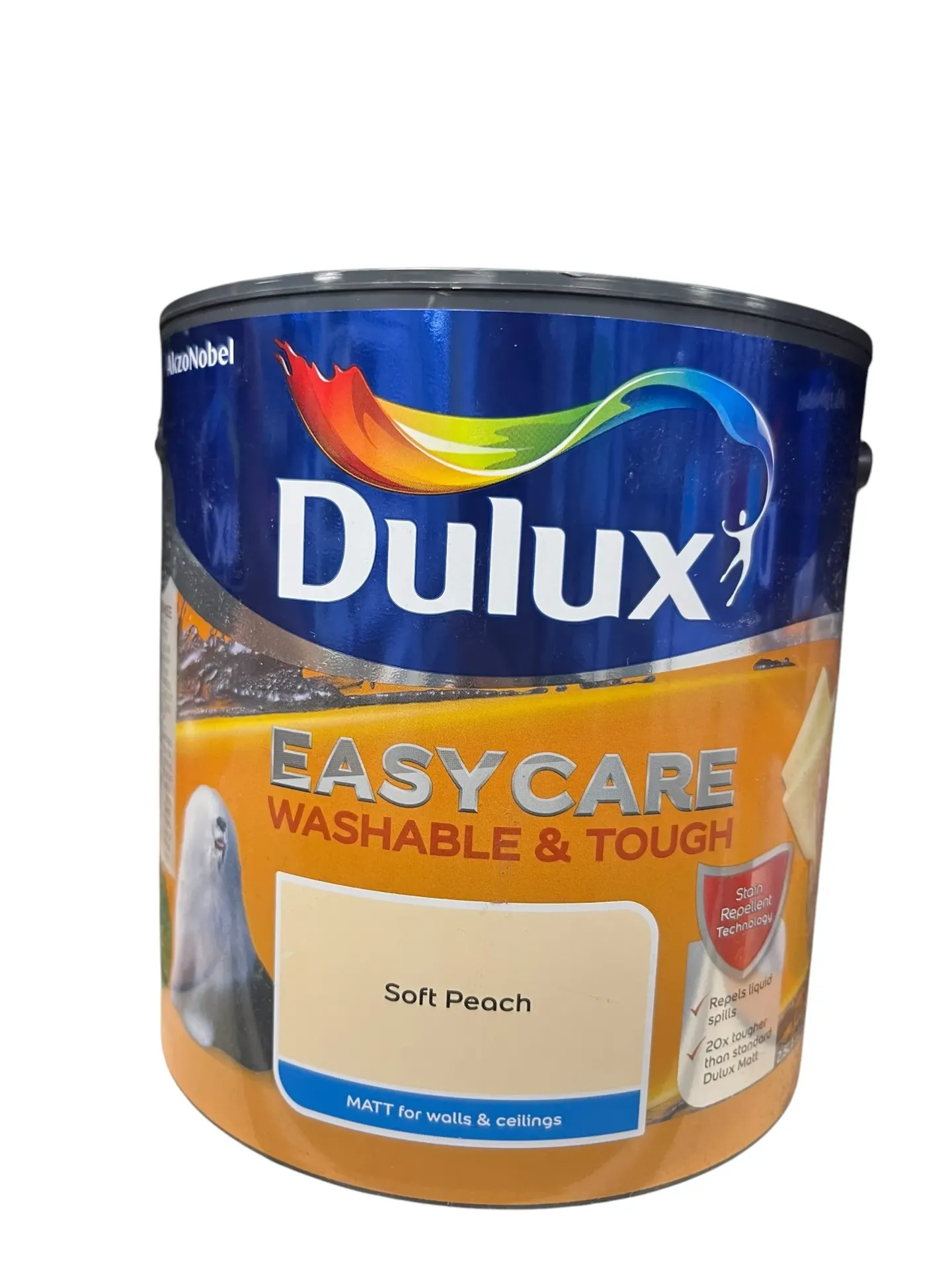 [2215] Dulux Retail Vinyl Matt Soft Peach 2.5L
