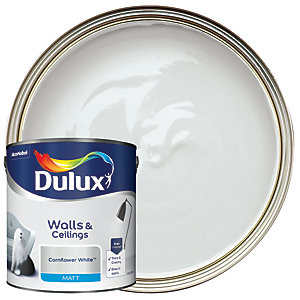 [2106] Dulux Retail Vinyl Matt Cornflower White 2.5L