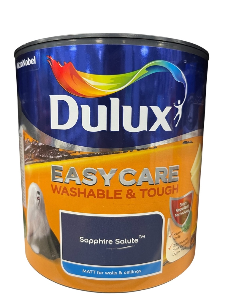 [5260786] Dulux Easycare Matt Sapphire Salute 2.5L