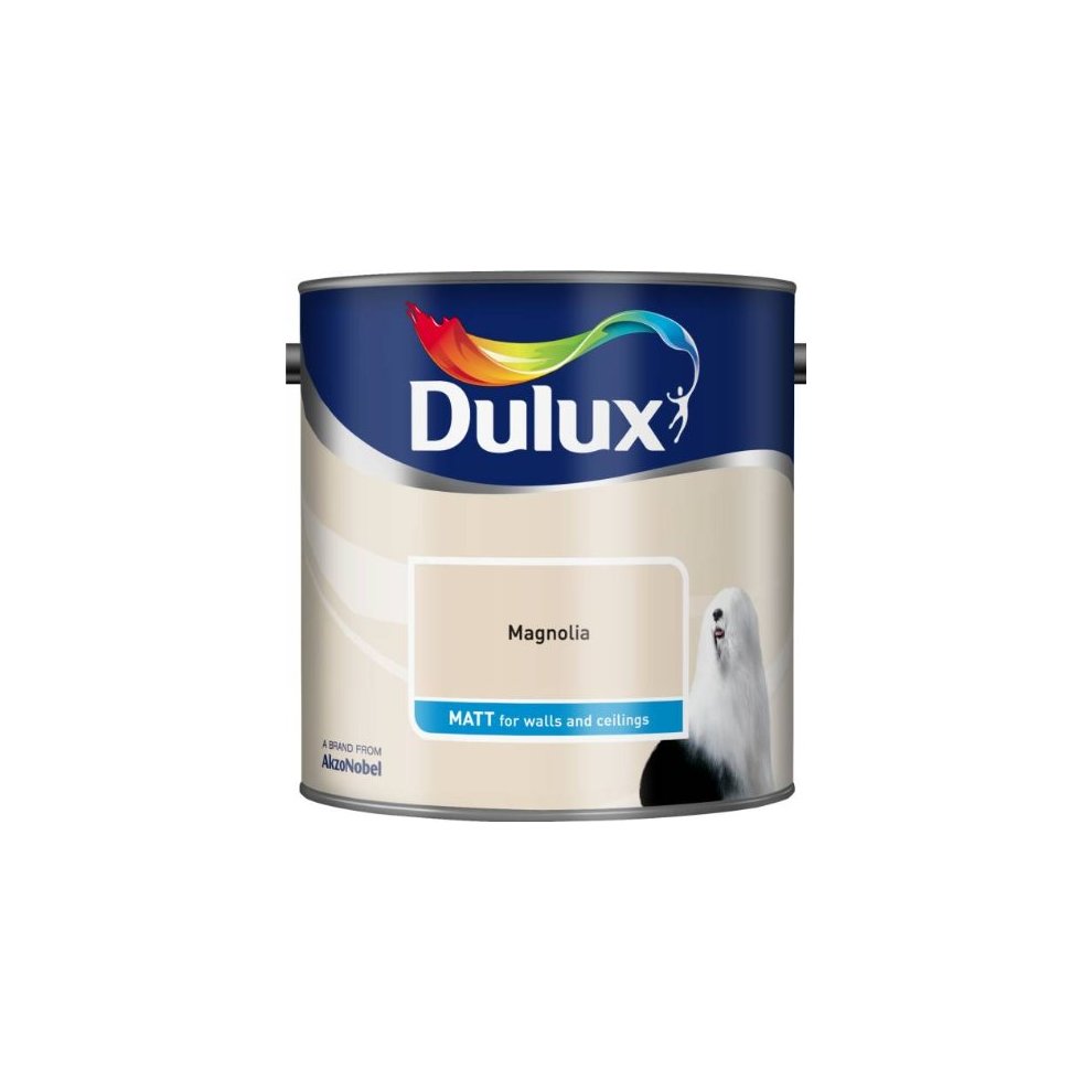 [2208] Dulux Retail Vinyl Matt Magnolia 2.5L