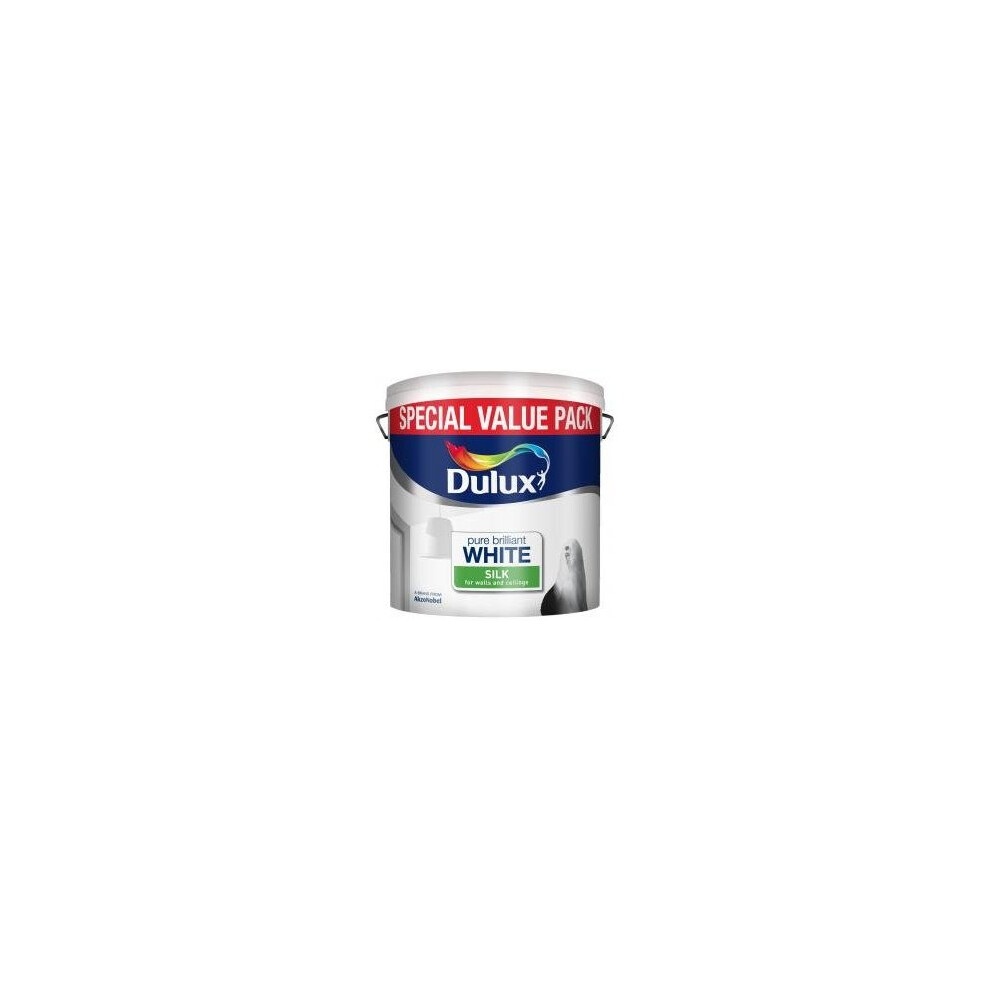 [2285] Dulux Retail Vinyl Silk Pure Brilliant White 3L