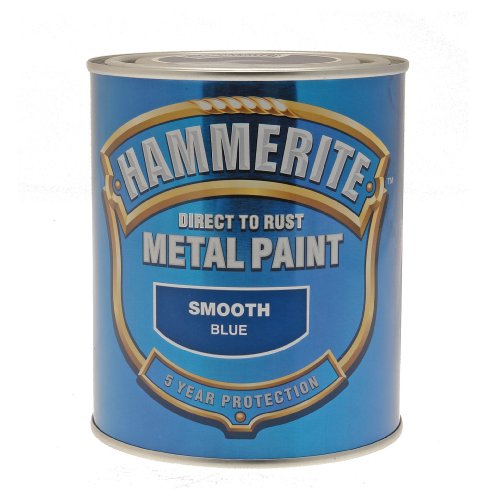 [27969] Hammerite Smooth Blue 750ml