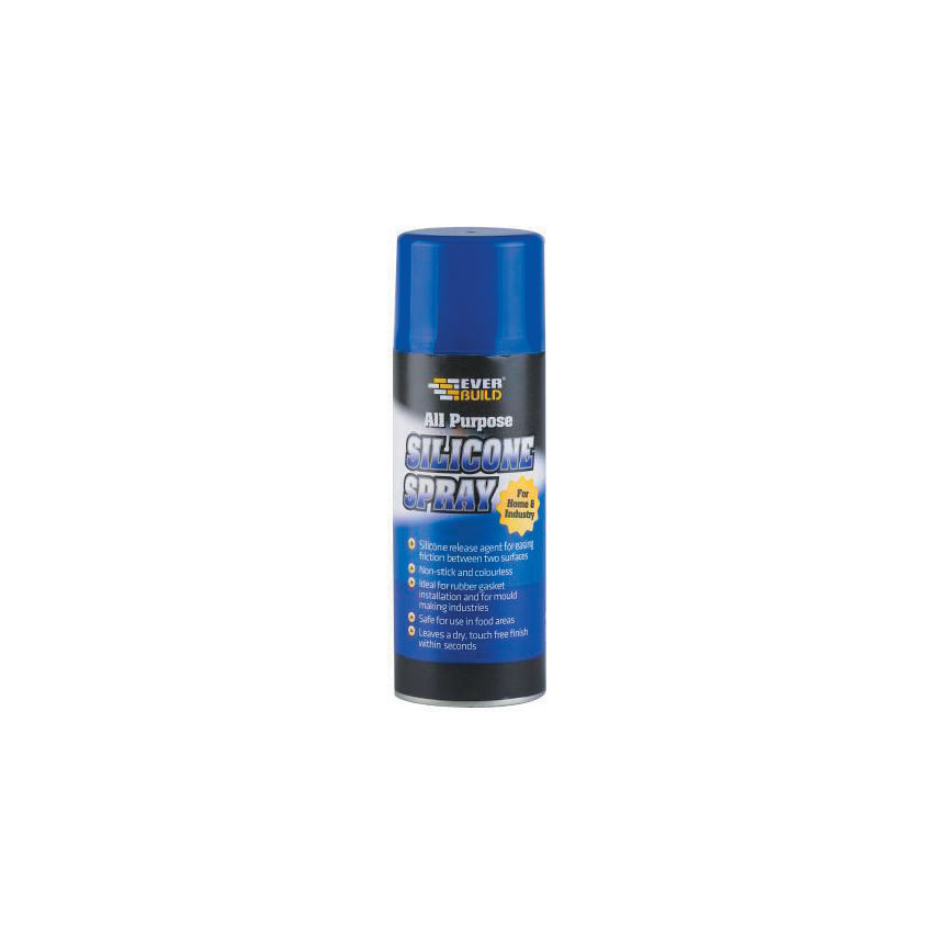 Everbuild All Purpose Silicone Spray 400ml