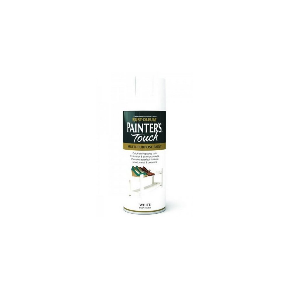 Rust-oleum Painter S Touch White Satin 400mls
