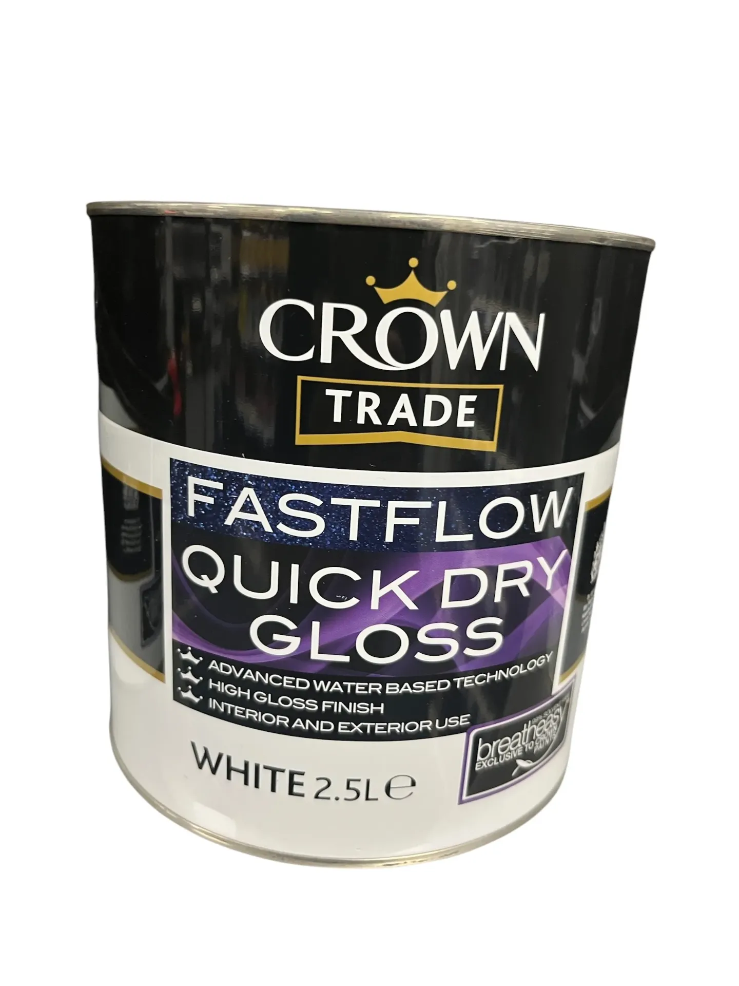 Crown Trade Fastflow Gloss White 2.5L