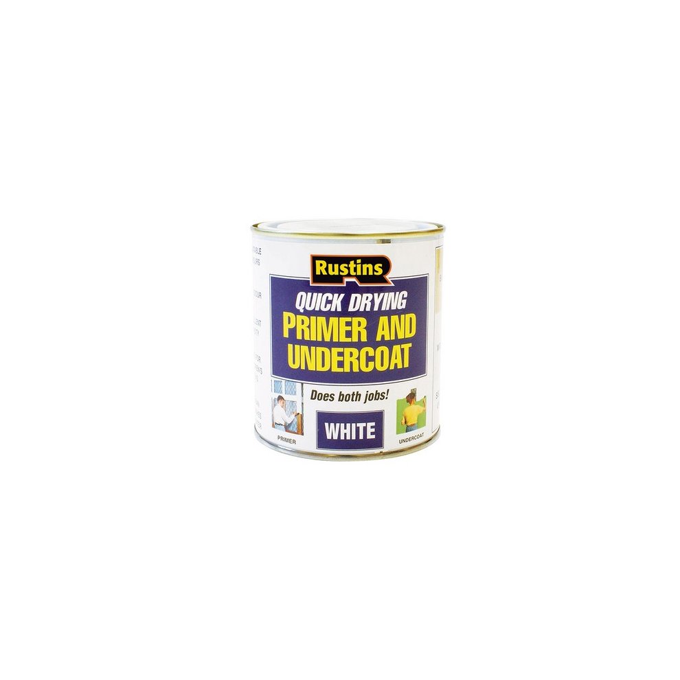 [11800] Rustins QD Primer & Undercoat White 250ml