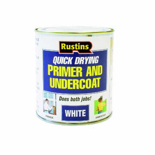 [11799] Rustins QD Primer & Undercoat White 500ml